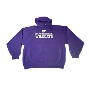Russell K-State‎ Wildcats Unisex Hoodie XXL Purple Drawstring